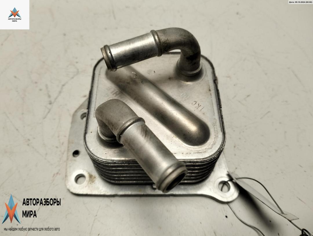 теплообменник масляного фильтра Renault Espace 5 поколение 2017, 1.8 л., бензин, АКПП, синий, минивэн - фото №1