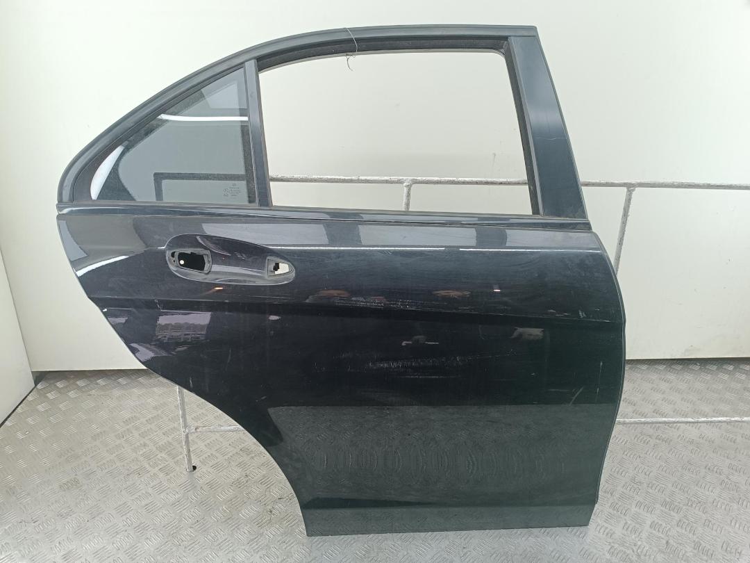 дверь сдвижная Mercedes-Benz C W204 2007, чёрный, седан