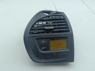 блок управления печки / климат-контроля Citroen C4 Grand Picasso 2007, 1.8 л., бензин, МКПП, чёрный, минивэн, 9650868877