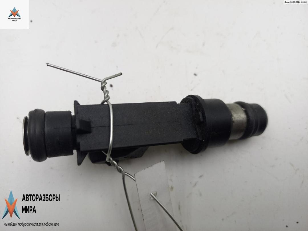 форсунка Opel Astra G 2000, 1.6 л., бензин, МКПП, синий, универсал, 25313846 - фото №1