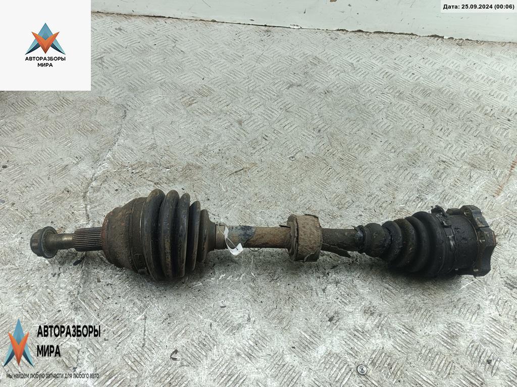 полуось передняя левая (приводной вал, ШРУС) Volkswagen Golf 4 поколение 2001, 1.6 л., бензин, МКПП, серый, хетчбэк 5 дв. - фото №1