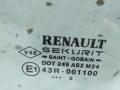 стекло двери передней правой Renault Megane 2 поколение 2005, 2.0 л., бензин, АКПП, серый, хетчбэк 5 дв. - фото №2
