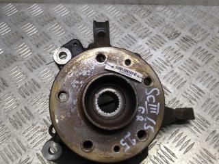 ступица передняя левая Renault Scenic 3 поколение 2010, 1.5 л., дизель, МКПП, синий, минивэн