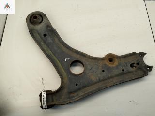 рычаг передний левый Volkswagen Polo 3 поколение 1998, 1.4 л., бензин, МКПП, зелёный, универсал