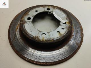 диск тормозной задний Mitsubishi Space Star 1 поколение [рестайлинг] 2002, 1.6 л., бензин, МКПП, серый, минивэн