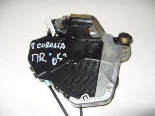 замок двери передней правой Toyota Corolla 9 поколение (E120/E130) [рестайлинг] 2005, 1.4 л., бензин, МКПП, серый, хетчбэк 5 дв.