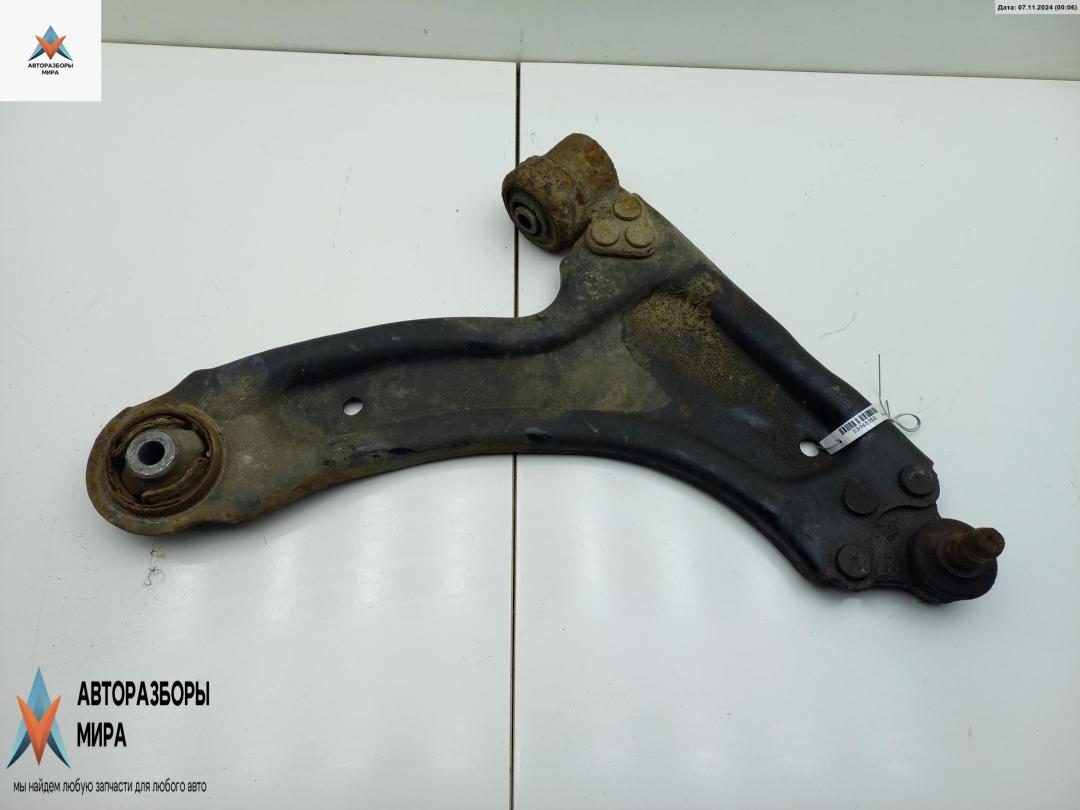 рычаг передний правый Opel Meriva 1 поколение (A) 2004, 1.7 л., дизель, МКПП, серый, минивэн, 93388569 - фото №1