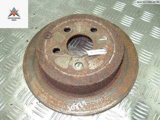 диск тормозной задний Toyota Celica 7 поколение (T230) 2000, 1.8 л., бензин, МКПП, серый, купе