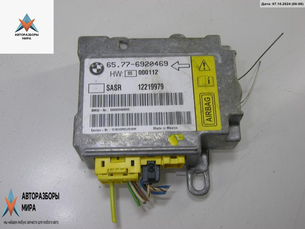 блок AirBag BMW 7 серия E65/E66/E67 2002, 3.6 л., бензин, АКПП, серый, седан, 65776920469 - фото №1