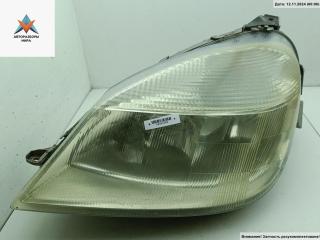 фара левая Mercedes-Benz Vaneo W414 2002, 1.6 л., бензин, МКПП, зелёный, минивэн, 4148200061