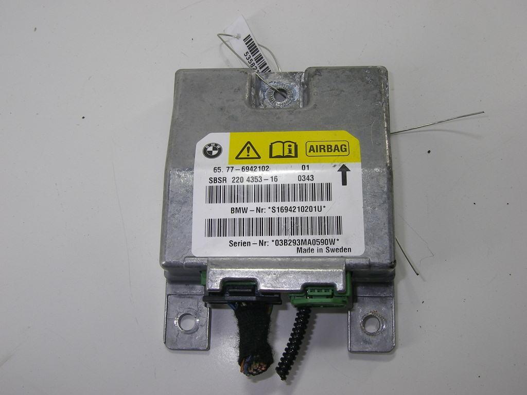 блок AirBag BMW Z4 E85/E86 2003, 3.0 л., бензин, АКПП, синий, кабриолет, 65776942102