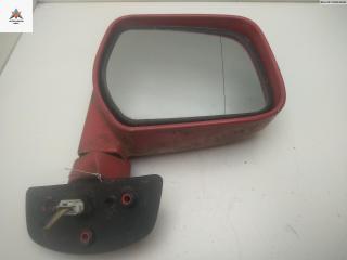 корпус зеркала наружного правого Mitsubishi Space Runner 2 поколение 2000, красный, минивэн