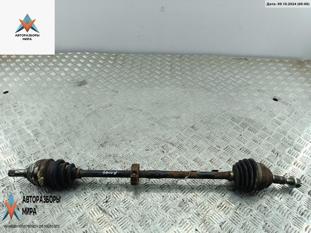 полуось передняя правая (приводной вал, ШРУС) Opel Zafira 1 поколение (A) 1999, 1.8 л., бензин, МКПП, синий, минивэн - фото №1