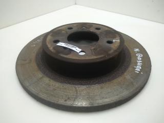 диск тормозной задний Nissan Qashqai 2 поколение 2014, 1.2 л., бензин, МКПП, серый, внедорожник 5 дв.