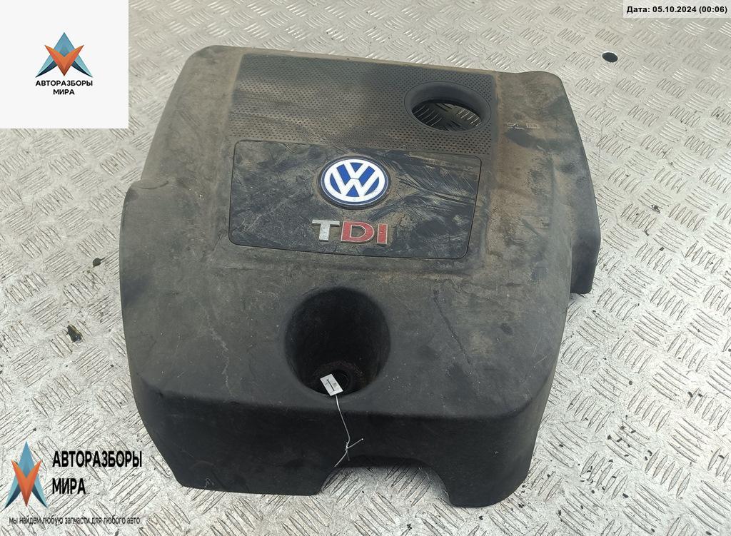 декоративная крышка двигателя Volkswagen Golf 4 поколение 2000, 1.9 л., дизель, МКПП, серый, универсал, 038103925 - фото №1