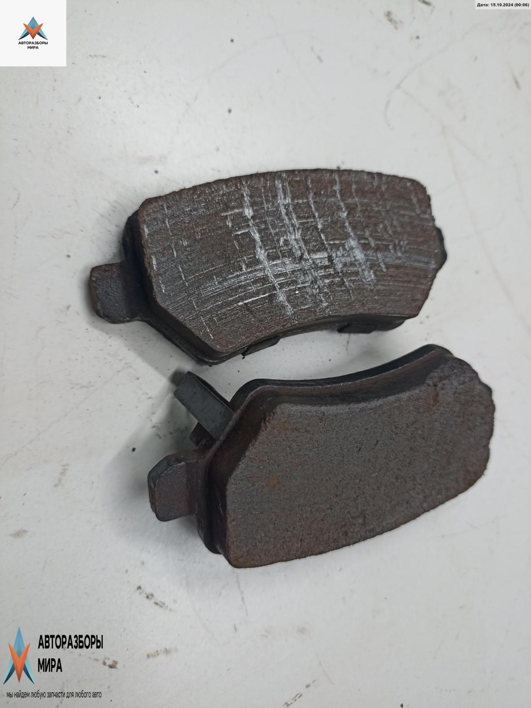 Колодки тормозные задние Opel Meriva 1 поколение (A) 2004, 1.6 л., бензин, МКПП, синий, минивэн - фото №1