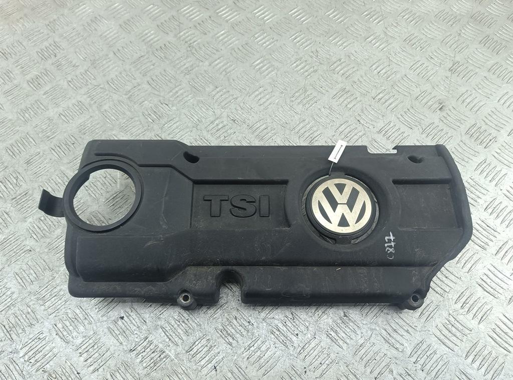 декоративная крышка двигателя Volkswagen Golf-6 2010, 1.4 л., бензин, МКПП, чёрный, универсал, 03C103925AM