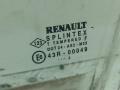 стекло двери передней левой Renault Scenic 1 поколение [рестайлинг] 2002, 1.6 л., бензин, МКПП, серый, минивэн, 43R00049 - фото №2