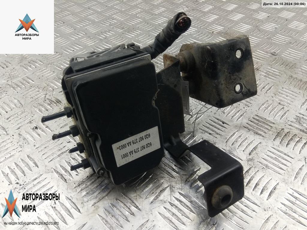 блок ABS Volkswagen Polo 4 поколение 2004, 1.9 л., дизель, МКПП, серый, хетчбэк 5 дв., 6Q0907379AA - фото №1