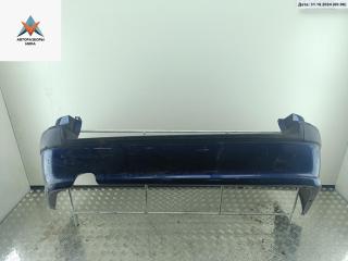 бампер задний Peugeot 406 1 поколение 1997, синий, универсал