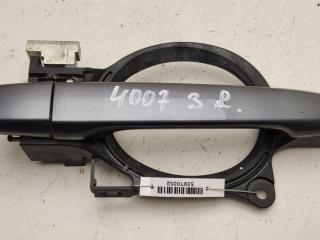 ручка наружная задняя правая Peugeot 4007 1 поколение 2007, 2.2 л., дизель, МКПП, серый, внедорожник 5 дв., 9101FQ