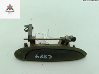 ручка наружная задняя правая Renault Clio 2 поколение [рестайлинг] 2002, 1.2 л., бензин, МКПП, красный, хетчбэк 5 дв., 7700426087