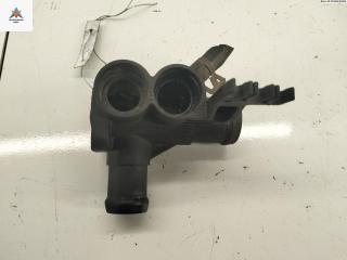 фланец (тройник) системы охлаждения Volkswagen Passat B3 1993, 1.8 л., бензин, МКПП, синий, универсал, FEBI12406