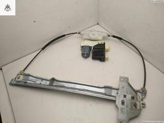 стеклоподъемник электрический передний правый Citroen C4 1 поколение 2005, 1.6 л., бензин, МКПП, синий, хетчбэк 3 дв., 9647442180