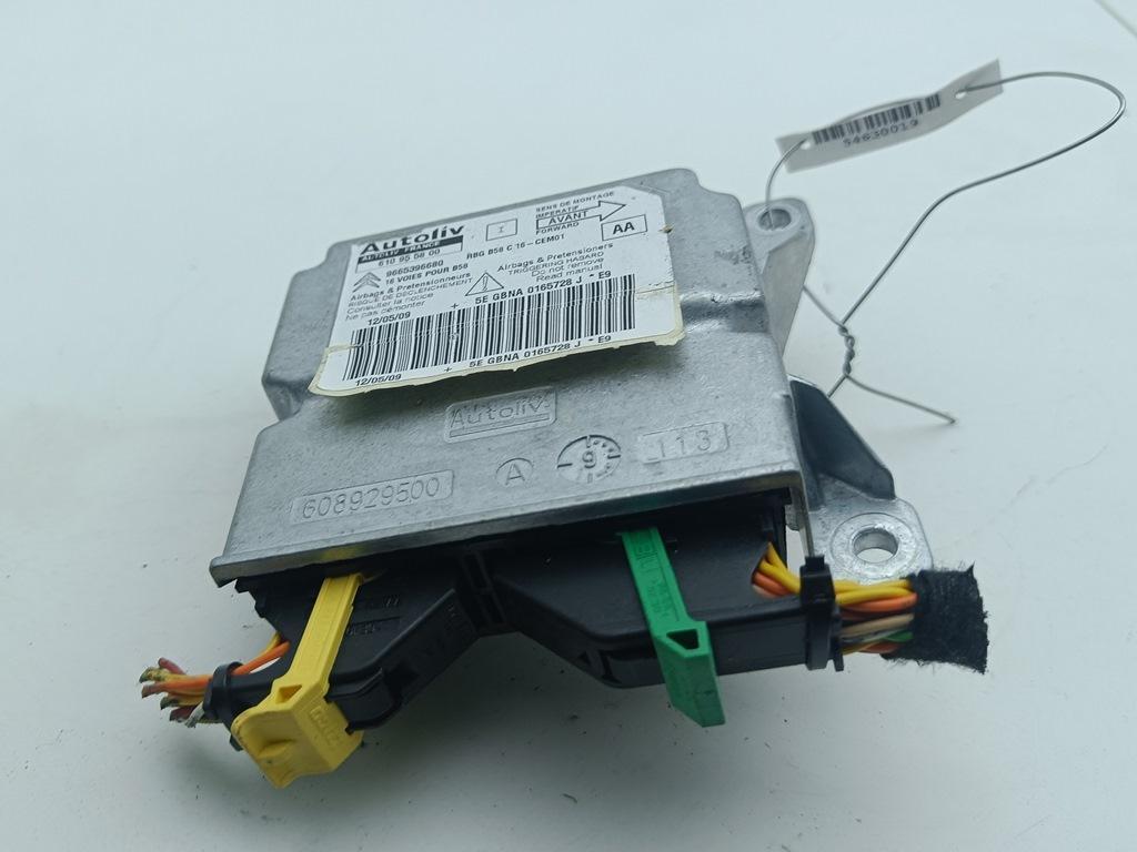 блок AirBag Citroen C4 Grand Picasso 2009, 2.0 л., дизель, АКПП, синий, минивэн, 9665396680