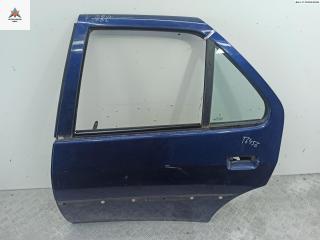 дверь сдвижная Peugeot 306 1 поколение [рестайлинг] 1999, синий, универсал