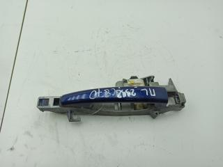 ручка наружная передняя левая Peugeot 407 2004, 2.0 л., дизель, МКПП, синий, универсал, 9653401680