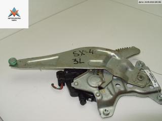 стеклоподъемник электрический задний левый Fiat Sedici 1 поколение 2008, 1.9 л., дизель, МКПП, зелёный, внедорожник 5 дв., 71743452