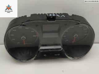 приборная панель SEAT Ibiza 4 поколение [рестайлинг] 2013, 1.4 л., бензин, МКПП, чёрный, хетчбэк 3 дв., 6J0920906K