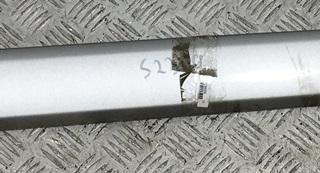 молдинг двери передней правой Citroen C5 1 поколение [рестайлинг] 2005, 2.2 л., дизель, АКПП, серый, универсал