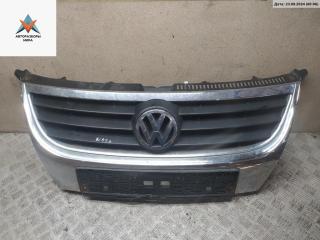решетка радиатора Volkswagen Touran 1 поколение [2-й рестайлинг] 2010, белый, минивэн, 1T0853651D
