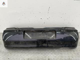 бампер задний Volkswagen Polo 4 поколение 2001, чёрный, хетчбэк 3 дв., 6N0807421E