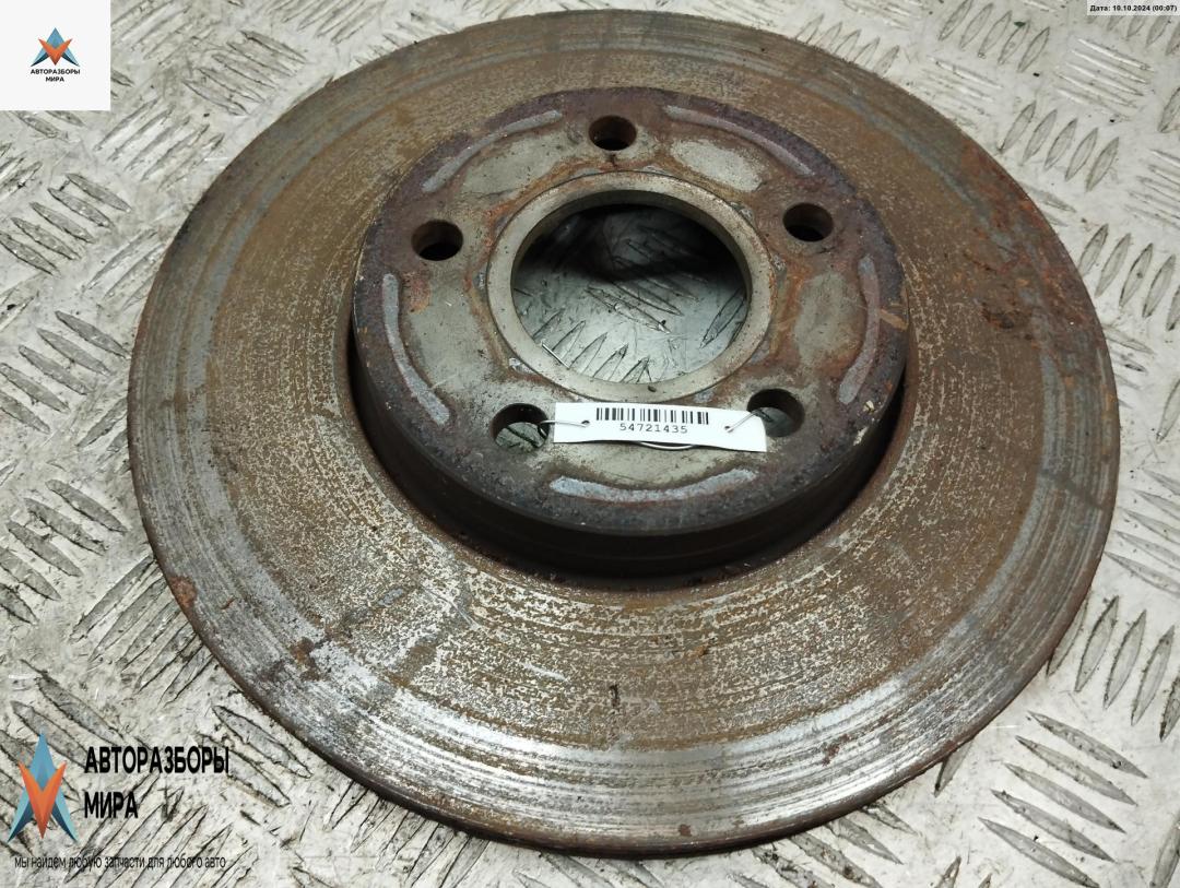 диск тормозной передний Ford Focus 2 поколение 2005, 1.6 л., i, бензин, МКПП, синий, универсал - фото №1