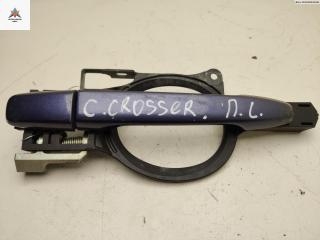 ручка наружная передняя левая Citroen C-Crosser 1 поколение 2007, 2.2 л., дизель, МКПП, синий, внедорожник 5 дв., 00009101FP, 00009365HG