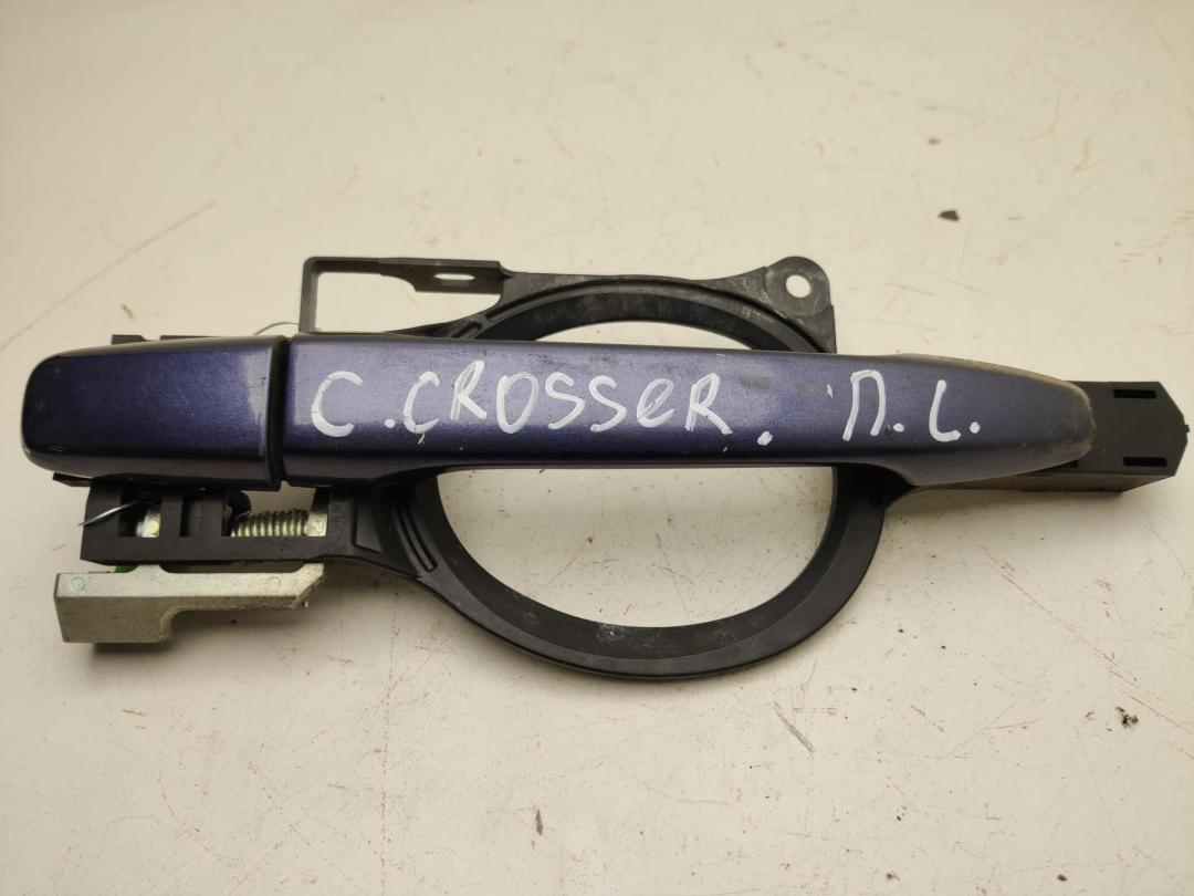 ручка наружная передняя левая Citroen C-Crosser 1 поколение 2007, 2.2 л., дизель, МКПП, синий, внедорожник 5 дв., 00009101FP, 00009365HG - фото №1