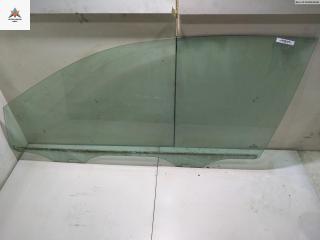 стекло двери передней левой Volkswagen Polo 4 поколение 2004, 1.2 л., бензин, МКПП, синий, хетчбэк 3 дв., 6Q3845201C, AS2