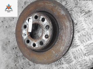 диск тормозной передний Skoda Octavia mk2 (A5 1Z) 2007, 1.6 л., бензин, МКПП, красный, универсал