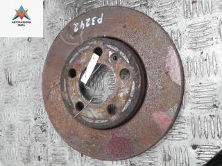 диск тормозной передний Volkswagen Golf 4 поколение 1999, 1.4 л., бензин, МКПП, красный, хетчбэк 5 дв.