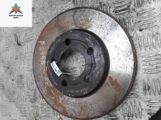 диск тормозной передний Volkswagen Golf 4 поколение 2000, 1.4 л., бензин, МКПП, синий, хетчбэк 5 дв.