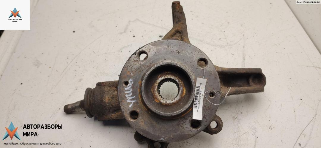 ступица передняя левая Peugeot 307 1 поколение 2003, 2.0 л., бензин, МКПП, серый, универсал, 9652875680 - фото №1