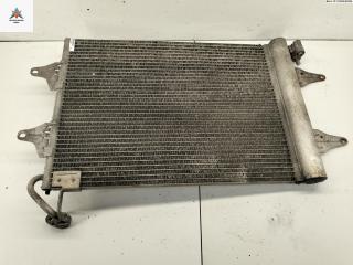 радиатор кондиционера Volkswagen Polo 4 поколение 2004, 1.9 л., дизель, МКПП, синий, хетчбэк 3 дв., 6Q0820411K