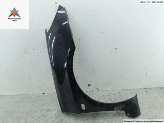 крыло переднее правое Peugeot 307 1 поколение 2003, 2.0 л., бензин, МКПП, чёрный, кабриолет