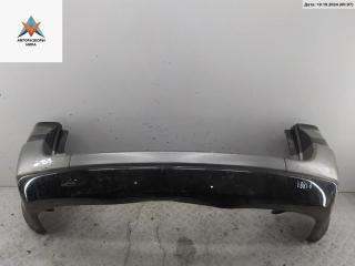 бампер задний Renault Megane 2 поколение 2004, чёрный, универсал