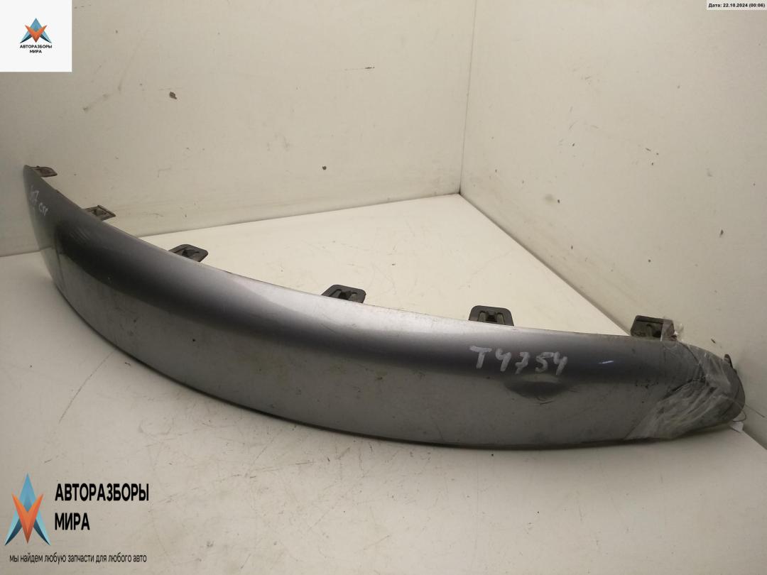молдинг переднего бампера Peugeot 307 1 поколение 2004, 1.6 л., бензин, МКПП, серый, универсал, 00007452P7 - фото №1