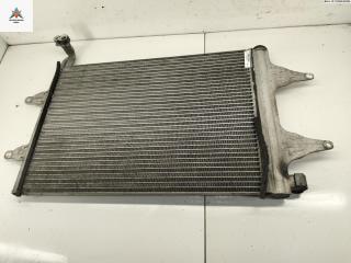 радиатор кондиционера Skoda Fabia 2 поколение (5J) 2009, 1.4 л., бензин, МКПП, чёрный, универсал, 6Q0820411K