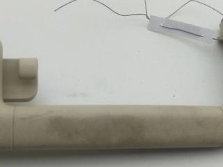 ручка внутренняя потолочная Volkswagen Touareg 2 поколение 2010, 3.0 л., дизель, АКПП, серый, внедорожник 5 дв., 7P0857643